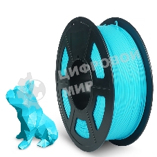 Филамент NVPrint PLA+ Sky Blue для 3D печати диаметр 1.75мм длина 330 метров масса 1 кг