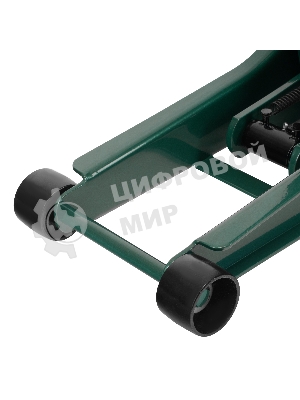 Домкрат гидравлический подкатной Сибртех, 3,5 т, 95-520 мм, быстрый подъем, низкий подхват, проф