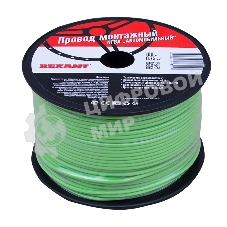 Провод ПГВА Rexant 1х0.75 мм², зеленый, бухта 100 м