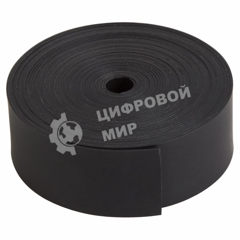 Лента термоус. Rexant ТЛ-0.8 25мм 5м с клеевым слоем черный