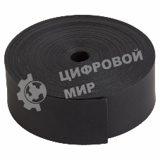 Лента термоус. Rexant ТЛ-0.8 25мм 5м с клеевым слоем черный