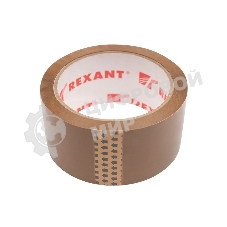 Скотч упаковочный Rexant 48 мм х 50 мкм, коричневый, рулон 66 м
