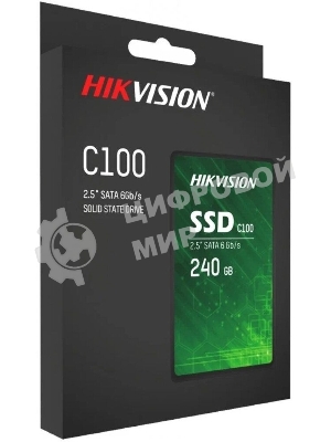 Накопитель SSD Hikvision C100, 240Gb, 2.5