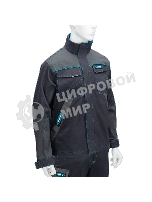 Куртка профессиональная рабочая, 97% хлопок 3% спандекс, XXL Gross