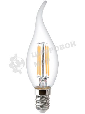 Лампа светодиодная Hiper THOMSON LED FILAMENT TAIL CANDLE 7W 750Lm E14 6500K