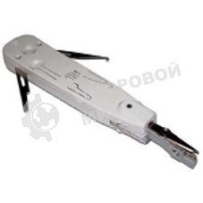 Инструмент ITK для заделки витой пары, тип Krone с крючками серый