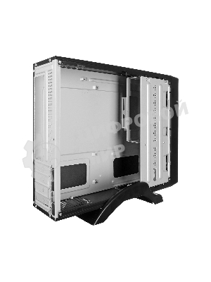 Компьютерный корпус ExeGate EX268696RUS Компьютерный корпус MiniITX ExeGate MI-208 Black, miniITX/mATX, M450, 80мм, 2хUSB, Audio