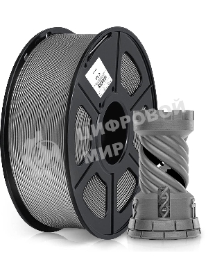 Пластик для принтера 3D Cactus CS-3D-PLA-1KG-GREY PLA d1.75мм 1кг 1цв.