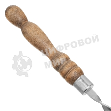 Шампур плоский Palisad Camping 650х10х2,5 мм, с деревянной рукояткой, нерж. сталь