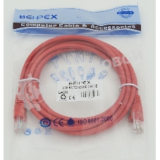 Патч-корд molded 5E Copper 3m красный