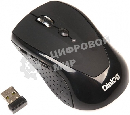 Комплект клавиатура+мышь Dialog KMROP-4030U беспроводной, USB, 1600 DPI, чёрный