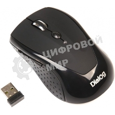 Комплект клавиатура+мышь Dialog KMROP-4030U беспроводной, USB, 1600 DPI, чёрный