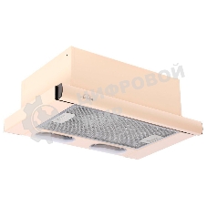 Вытяжка встраиваемая Elikor Интегра 60П-400-В2Л кремовый, 60 см, 400 куб. м/ч, 55 дБ