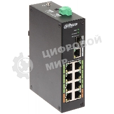 Коммутатор Dahua DH-LR2110-8ET-120 8-портовый ePoE