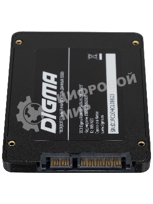 Накопитель SSD Digma Run S9, 256Gb, SATA III, 2.5