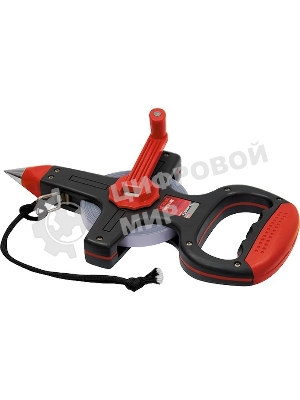 Рулетка геодезическая Matrix 50 м х 12,5 мм, металлическая лента, открытый корпус