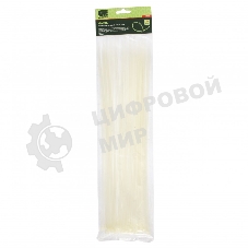 Хомуты Сибртех, 400, 4,8 мм пластиковые, белые, 50 шт