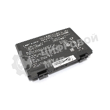 Аккумуляторная батарея для ноутбука Asus K40, F82 (A32-F82) 11.1V 5200mAh OEM черный