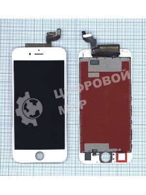 Дисплей для iPhone 6S в сборе с тачскрином (Foxconn) белый