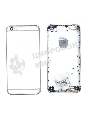 Задняя крышка для iPhone 6S Plus (5.5) серебристый