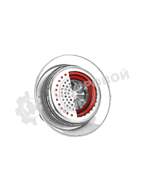 Аэрогриль Centek Ct-1456 красный, 1400 Вт, 12 л, механическое управление, 0 программ