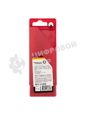 Набор сверл по металлу Kranz (HSS) диаметр 4.0-10.0 мм (5 шт.)