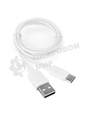 Кабель USB2.0 Cablexpert CCB-USB2-AMCMO2-1MW, AM/Type-C, издание Classic 0.2, длина 1м, белый, блистер