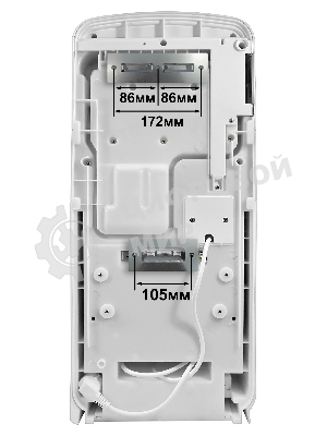 Сушилка для рук Puff 8878UF 2000Вт белый