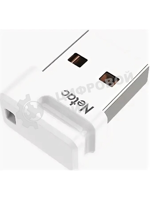 Флешка USB Netac U116 mini (NT03U116N-032G-32WH USB), 32Gb, USB 3.2, R/W 90/30, белый