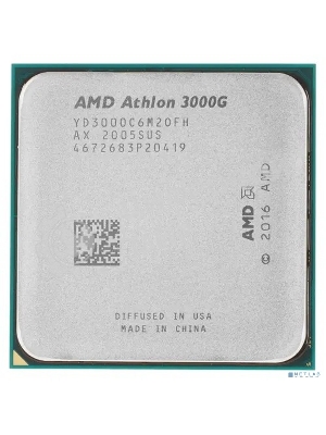 Процессор AMD Athlon 3000G Soc-AM4 3.5GHz OEM