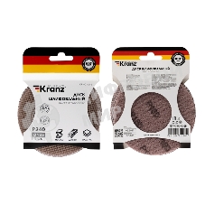 Диск шлифовальный на сетчатой основе Kranz 125 мм, Р240, 5 шт