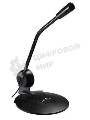 Микрофон проводной Oklick MP-M009B 1.8м черный