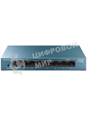 Коммутатор TP-Link LS108G 8-портовый 10/100/1000 Мбит/с настольный коммутатор SMB