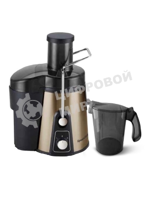Соковыжималка Zigmund & Shtain EJ-750 бронзовый, центробежная, 1000 Вт, 900 мл, механическое