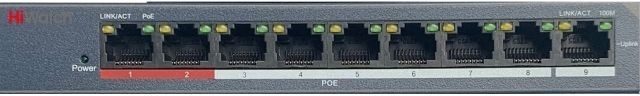 Коммутатор Hikvision HiWatch DS-S908P(B)