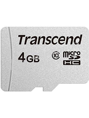 Флеш карта microSD 4Gb Transcend microSDHC Class 10, (без адаптера), TLC