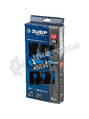 Набор отверточный Зубр 25239 6 предметов