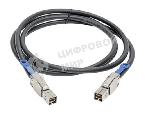 Кабель Infortrend SAS 12G external cable, Pull type, SFF-8644 to SFF-8644 (12G to 12G), 260 Centimeters