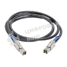 Кабель Infortrend SAS 12G external cable, Pull type, SFF-8644 to SFF-8644 (12G to 12G), 260 Centimeters