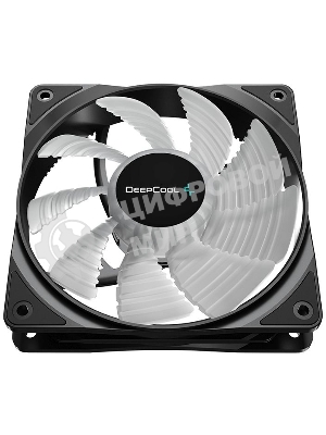 Вентилятор для корпуса DEEPCOOL RF120 FS черный, 120 мм, 1500 об/мин, 27 дБ, 4 pin