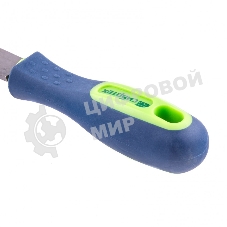 Напильник Сибртех, 150 мм плоский, двухкомпонентная рукоятка, №2