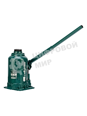 Домкрат гидравлический бутылочный Сибртех, 20 т, 215-405 мм