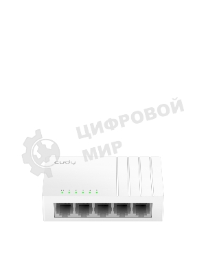 Коммутатор Cudy FS105D (L2) 5x100 Мбит/с неуправляемый