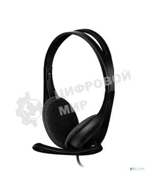 Гарнитура A4Tech HU-9 чёрный, проводная