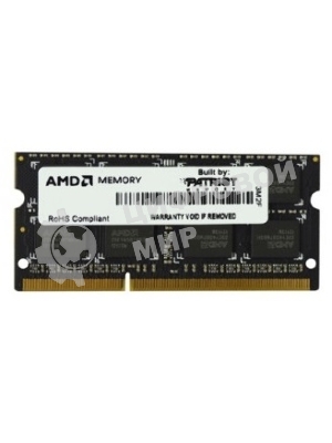 Оперативная память AMD Radeon R5, DDR3, 4GB, (1x4GB,), 1600MHz, CL11, SO-DIMM