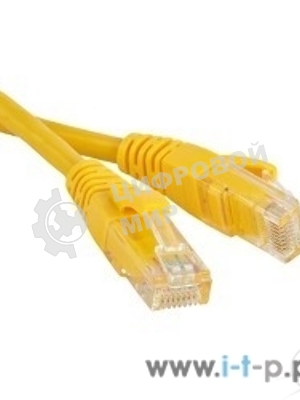 Патч-корд Hyperline PC-LPM-UTP-RJ45-RJ45-C5e-1.5M-LSZH-YL Патч-корд U/­UTP, Cat.5е, LSZH, 1.5 м, желтый 