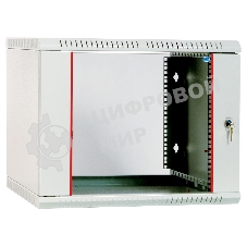 Шкаф телеком. настенный разборный 18U (600х350) дверь металл (ШРН-Э-18.350) (1 коробка)