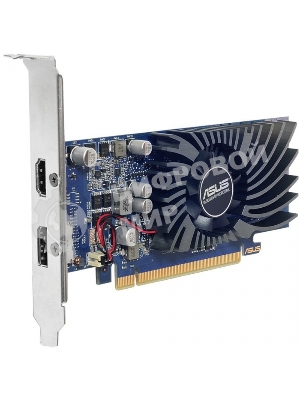 Видеокарта AsusGT1030-2G-BRK nVidia GeForce GT 1030 2048Mb 64bit GDDR5 1228/6008/HDMIx1/DPx1/HDCP PCI-Elow profile Ret