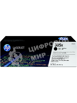 Картридж лазерный HP CE410X черный CLJ Pro 300 Color M351/Pro 400 Color M451/Pro 300 Color MFP M375/Pro 400 Color MFP M475 (4 000 стр.)