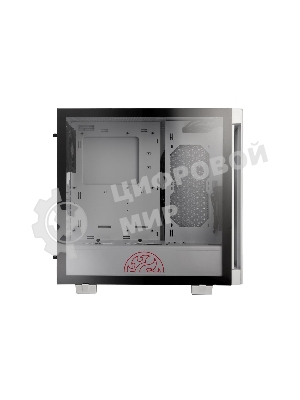 Компьютерный корпус XPG INVADER-WHITECOLOR BOXWORLDWIDE (ATX, подсветка ARGb, 2 вентилятора 120мм, стеклянная боковая панель,белый)